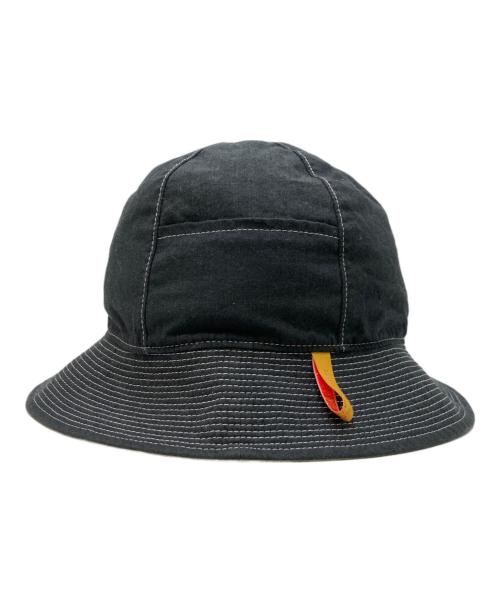 another 20th century（アナザートゥエンティースセンチュリー）another 20th century (アナザートゥエンティースセンチュリー) Sun Mellow Hat ブラック×カーキ サイズ:-の古着・服飾アイテム