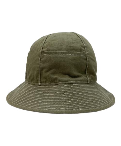 another 20th century（アナザートゥエンティースセンチュリー）another 20th century (アナザートゥエンティースセンチュリー) Sun Mellow Hat ブラック×カーキ サイズ:-の古着・服飾アイテム