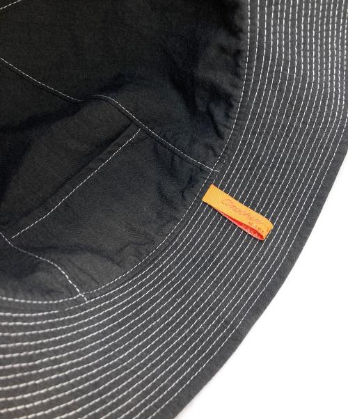 another 20th century（アナザートゥエンティースセンチュリー）another 20th century (アナザートゥエンティースセンチュリー) Sun Mellow Hat ブラック×カーキ サイズ:-の古着・服飾アイテム