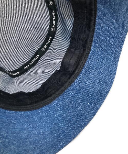 N.HOOLYWOOD（エヌ ハリウッド）N.HOOLYWOOD (エヌ ハリウッド) 47BRAND (フォーティーセブンブランド) バケットハット ブルー サイズ:ONEの古着・服飾アイテム