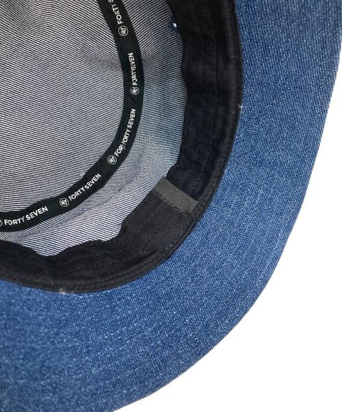 N.HOOLYWOOD（エヌ ハリウッド）N.HOOLYWOOD (エヌ ハリウッド) 47BRAND (フォーティーセブンブランド) バケットハット ブルー サイズ:ONEの古着・服飾アイテム