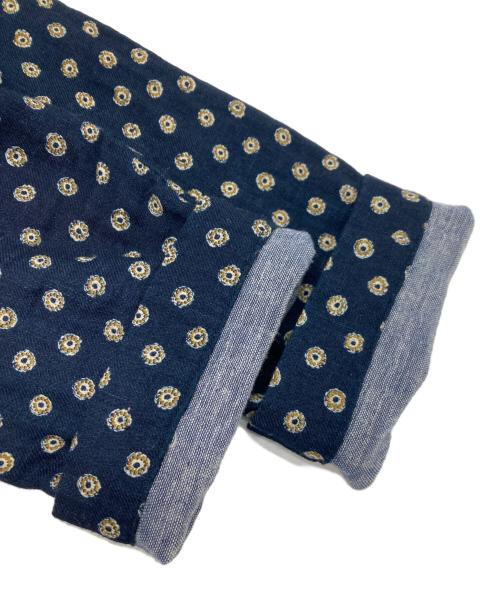 45R（フォーティファイブ・アール）45R (フォーティファイブ・アール) 二重織の馬比古ドレス ネイビーの古着・服飾アイテム