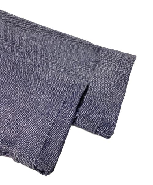 45R（フォーティファイブ・アール）45R (フォーティファイブ・アール) シャンブレーワンピース ブルーの古着・服飾アイテム