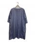 45R (フォーティファイブ・アール) シャンブレーワンピース ブルー：10000円