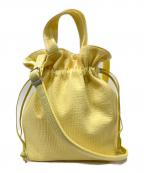 pionunnalピオヌンナル）の古着「ショルダーバッグ」｜イエロー