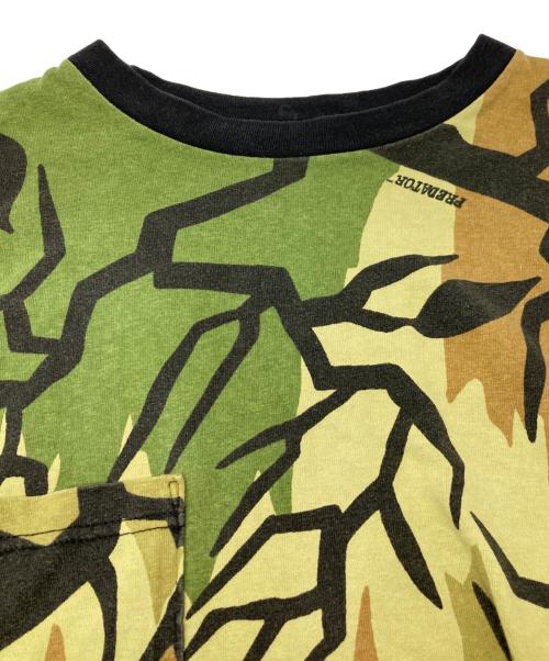 PREDATOR CAMOUFLAGE（プレデター カモフラージュ）PREDATOR CAMOUFLAGE (プレデター カモフラージュ) プレデターカモロングスリーブカットソー ブラウン サイズ:XXLの古着・服飾アイテム