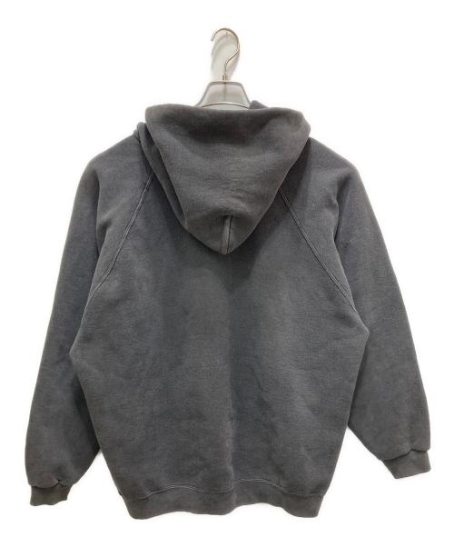 adidas（アディダス）adidas (アディダス) トレフォイルロゴパーカー ブラック サイズ:XLの古着・服飾アイテム
