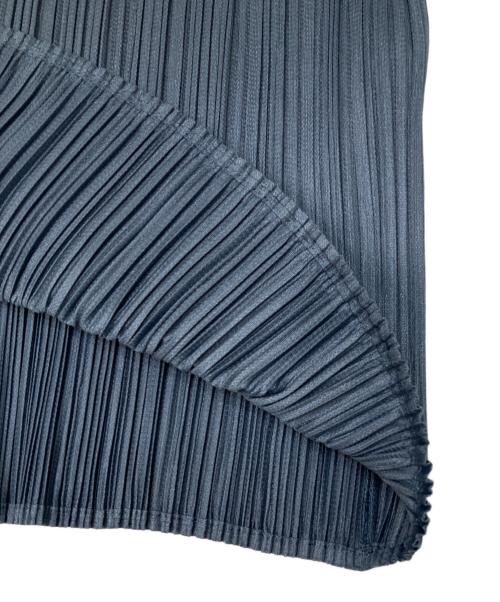 PLEATS PLEASE（プリーツプリーズ）PLEATS PLEASE (プリーツプリーズ) プリーツカットソー ブルー サイズ:3の古着・服飾アイテム