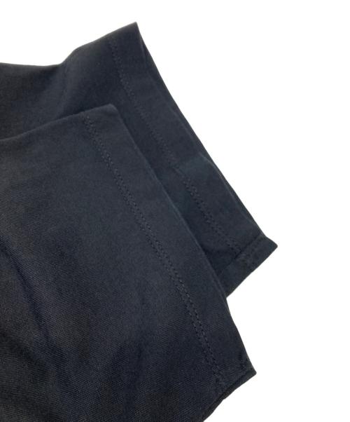 maison kitsune（メゾンキツネ）maison kitsune (メゾンキツネ) グレーフォクスヘッドロゴTシャツ ブラック サイズ:XXSの古着・服飾アイテム