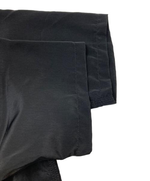 Needles（ニードルズ）Needles (ニードルズ) S/S WORK SHIRT Poly Cloth/パピヨン刺繍 半袖 ワークシャツ ブラック サイズ:XLの古着・服飾アイテム