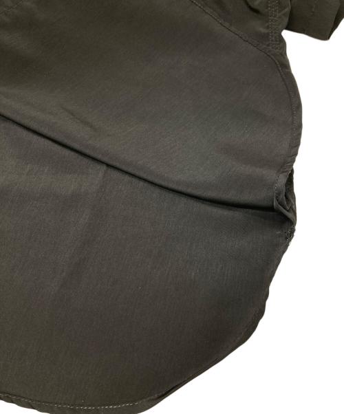 Needles（ニードルズ）Needles (ニードルズ) S/S WORK SHIRT Poly Cloth/パピヨン刺繍 半袖 ワークシャツ ブラック サイズ:XLの古着・服飾アイテム