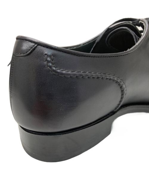 Perfetto（ペルフェット）Perfetto (ペルフェット) キャップトゥ内羽根ドレスシューズ ブラック サイズ:7の古着・服飾アイテム