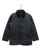 Barbourバブアー）の古着「ニューリッズデイル キルティング ジャケット」｜ブラック