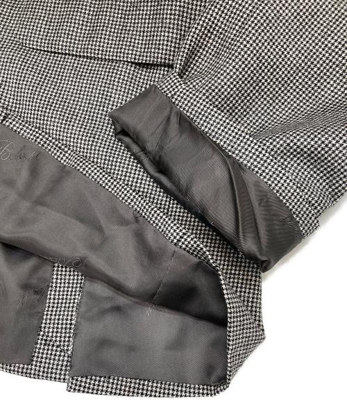 Belvest（ベルヴェスト）Belvest (ベルヴェスト) ハウンドトゥースウールセットアップスーツ グレー サイズ:50の古着・服飾アイテム