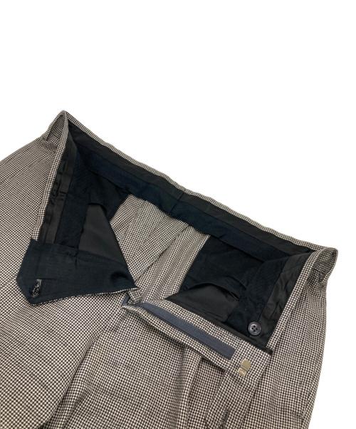 Belvest（ベルヴェスト）Belvest (ベルヴェスト) ハウンドトゥースウールセットアップスーツ グレー サイズ:50の古着・服飾アイテム