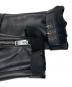 中古・古着 DIESEL (ディーゼル) レザージャケット ブラック サイズ:XS：8000円