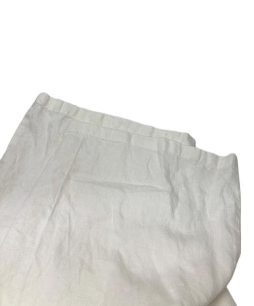BEARDSLEY（ビアズリー）BEARDSLEY (ビアズリー) ウエストリブパンツ ホワイト サイズ:Fの古着・服飾アイテム