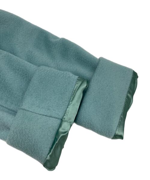 MaxMara（マックスマーラ）MaxMara (マックスマーラ) RIALTO/ピュアキャメルフーデッドコート ミントグリーン サイズ:40の古着・服飾アイテム