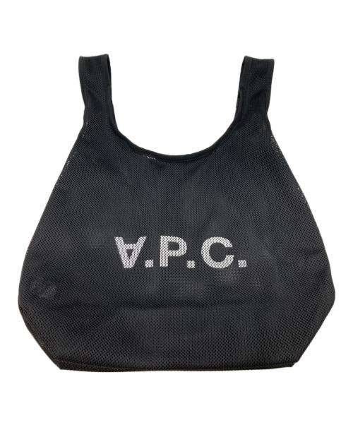 A.P.C.（アーペーセー）A.P.C. (アーペーセー) メッシュバッグ ブラックの古着・服飾アイテム