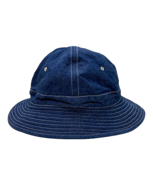 WAREHOUSE（ウエアハウス）WAREHOUSE (ウエアハウス) DUCK DIGGER DENIM ARMY HAT インディゴの古着・服飾アイテム