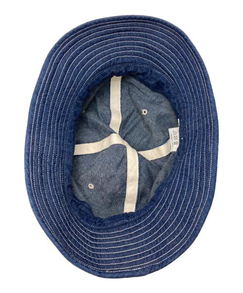 WAREHOUSE（ウエアハウス）WAREHOUSE (ウエアハウス) DUCK DIGGER DENIM ARMY HAT インディゴの古着・服飾アイテム
