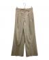 les Tendre masculine（レス）の古着「スラックス」｜ベージュ