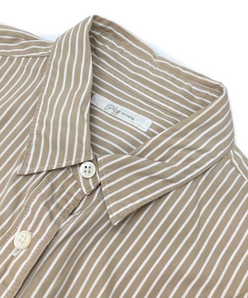 Plage（プラージュ）Plage (プラージュ) シャツ ベージュ サイズ:不明（実寸参照）の古着・服飾アイテム