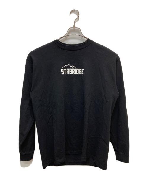 STABRIDGE（スタブリッジ）STABRIDGE (スタブリッジ) ロングスリーブカットソー ブラック サイズ:XLの古着・服飾アイテム