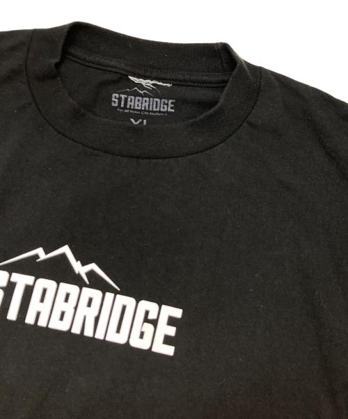 STABRIDGE（スタブリッジ）STABRIDGE (スタブリッジ) ロングスリーブカットソー ブラック サイズ:XLの古着・服飾アイテム