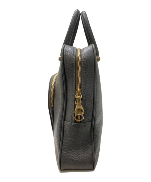 TOFF&LOADSTONE（トフアンドロードストーン）TOFF&LOADSTONE (トフアンドロードストーン) レザーブリーフケース グレーの古着・服飾アイテム