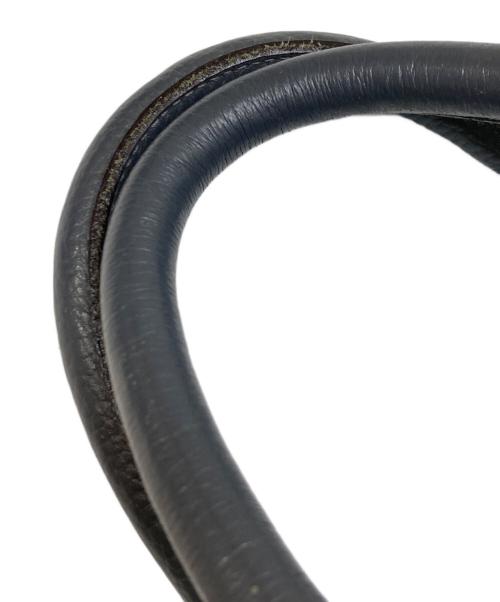 TOFF&LOADSTONE（トフアンドロードストーン）TOFF&LOADSTONE (トフアンドロードストーン) レザーブリーフケース グレーの古着・服飾アイテム