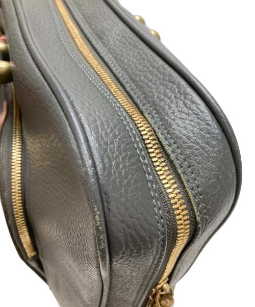 TOFF&LOADSTONE（トフアンドロードストーン）TOFF&LOADSTONE (トフアンドロードストーン) レザーブリーフケース グレーの古着・服飾アイテム