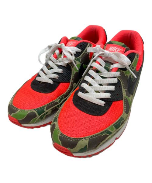 NIKE（ナイキ）NIKE (ナイキ) ATMOS (アトモス) スニーカー カーキ×ピンク サイズ:29の古着・服飾アイテム