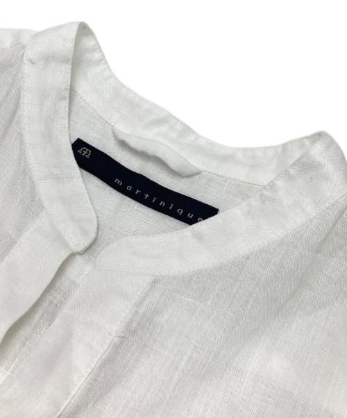 martinique（マルティニーク）martinique (マルティニーク) ノースリパールスキッパー ホワイト サイズ:不明（実寸参照）の古着・服飾アイテム