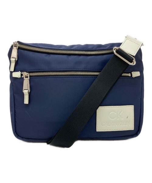 ck Calvin Klein（シーケーカルバンクライン）ck Calvin Klein (シーケーカルバンクライン) ショルダーバッグ ネイビーの古着・服飾アイテム