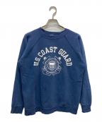 Championチャンピオン）の古着「ヴィンテージプリントスウェット」｜ブルー
