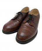 Iron ageアイロンエイジ）の古着「スチールトゥレザーシューズ」｜ブラウン