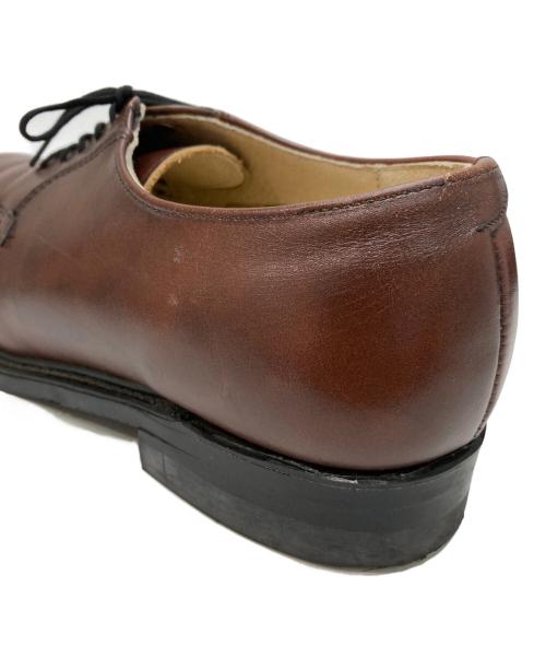 Iron age（アイロンエイジ）Iron age (アイロンエイジ) スチールトゥレザーシューズ ブラウン サイズ:7 1/2の古着・服飾アイテム