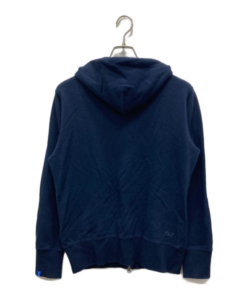 LOOPWHEELER（ループウィラー）LOOPWHEELER (ループウィラー) ジップパーカー ネイビー サイズ:Mの古着・服飾アイテム
