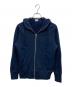 LOOPWHEELER（ループウィラー）の古着「ジップパーカー」｜ネイビー