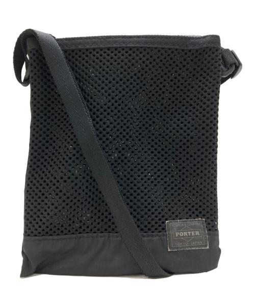 PORTER（ポーター）PORTER (ポーター) サコッシュ ブラックの古着・服飾アイテム