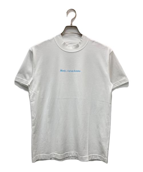 THE HANDSOME（ハンサム）THE HANDSOME (ハンサム) Tシャツ ホワイト サイズ:不明（実寸参照）の古着・服飾アイテム