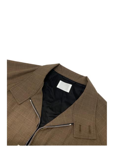 sowell（ソウェル）sowell (ソウェル) ジップジャケット ブラウン サイズ:2 未使用品の古着・服飾アイテム