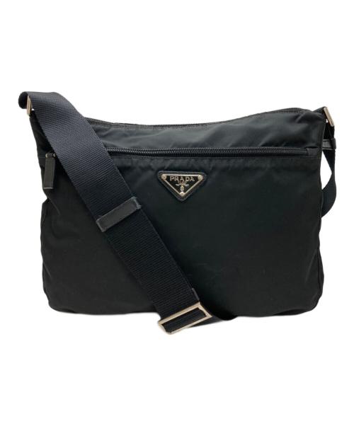 PRADA（プラダ）PRADA (プラダ) ショルダーバッグ ブラックの古着・服飾アイテム