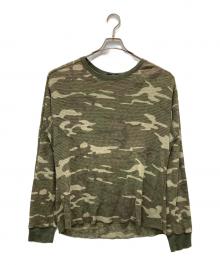 RRL（ダブルアールエル）の古着「ワッフルカットソー」｜グリーン