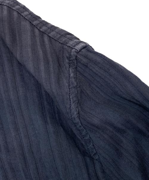 C.P COMPANY（シーピーカンパニー）C.P COMPANY (シーピーカンパニー) コットンリネンジャケット ネイビー サイズ:Lの古着・服飾アイテム