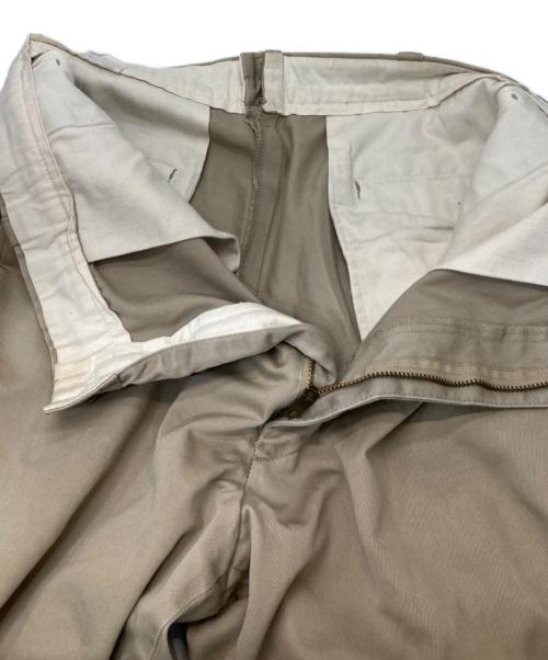 US ARMY（ユーエスアーミー）US ARMY (ユーエスアーミー) アーミーチノ ベージュ サイズ:33の古着・服飾アイテム