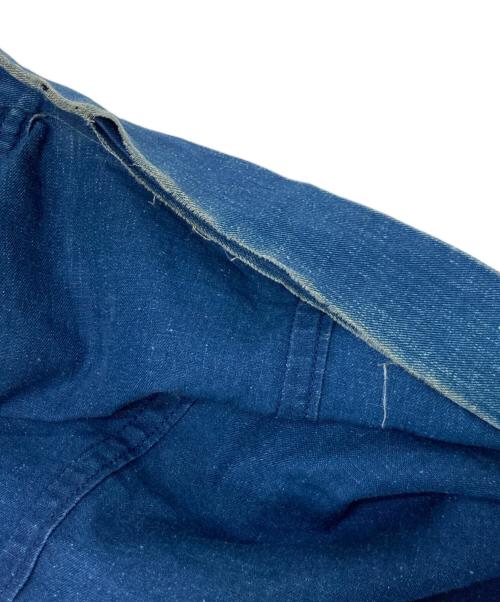 ISSEY MIYAKE（イッセイミヤケ）ISSEY MIYAKE (イッセイミヤケ) インディゴ染め1Bジャケット ネイビー サイズ:Sの古着・服飾アイテム