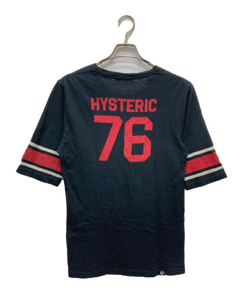 Hysteric Glamour（ヒステリックグラマー）Hysteric Glamour (ヒステリックグラマー) 5分丈Ｔシャツ ブラック サイズ:Sの古着・服飾アイテム