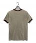 JERZEES (ジャージーズ) リンガーTシャツ ベージュ サイズ:M38-40：4000円